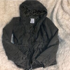 Full Tilt Green Utility Jacket